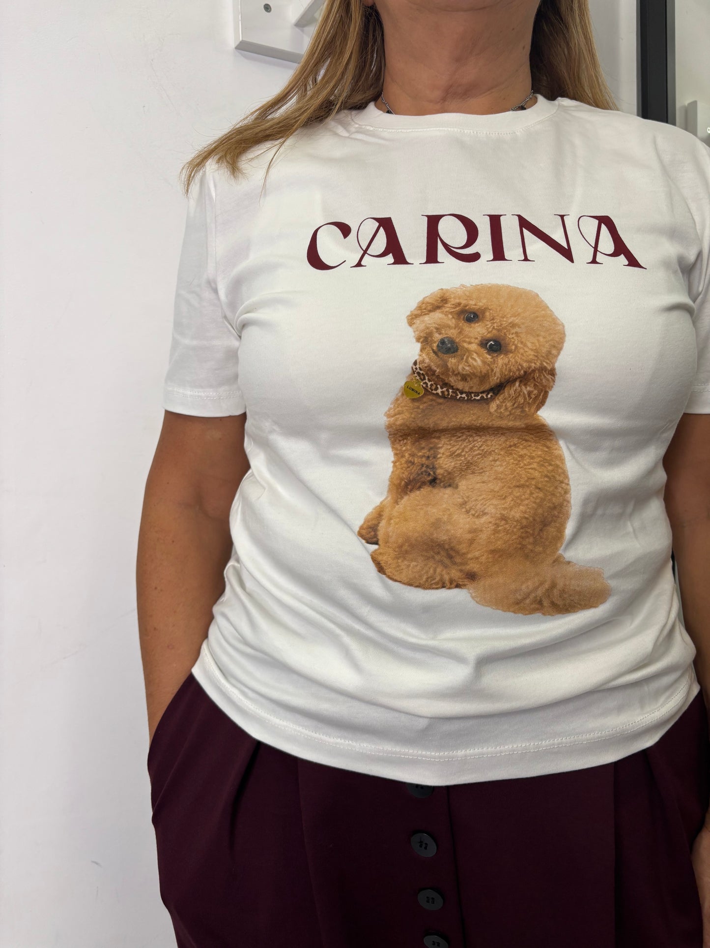 T-Shirt Barboncino Carina Lumina