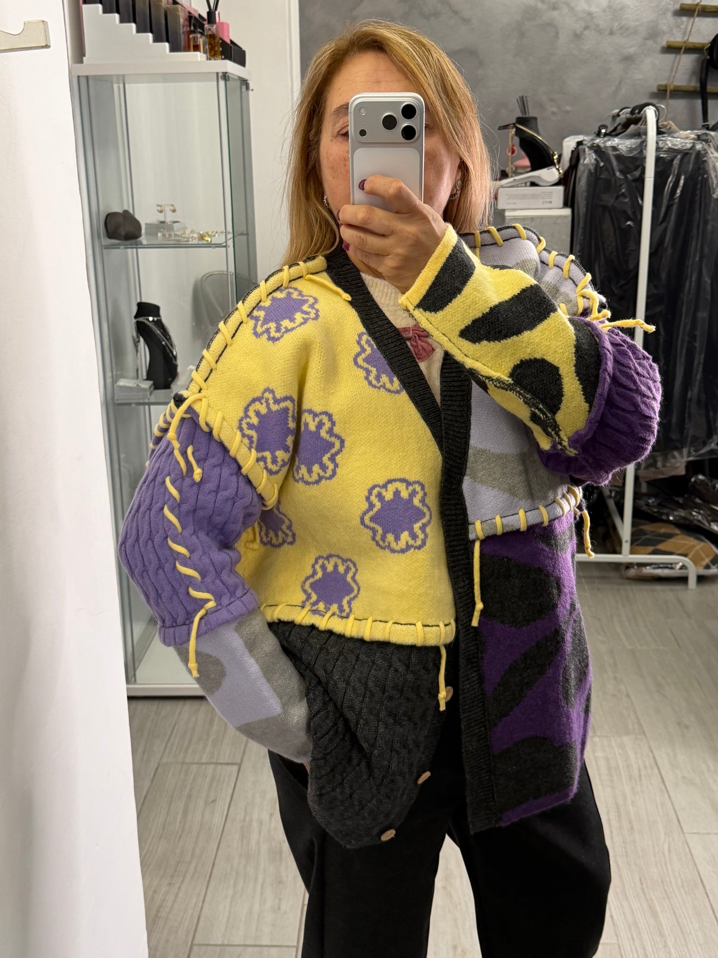 Cardigan Madacascar Grey