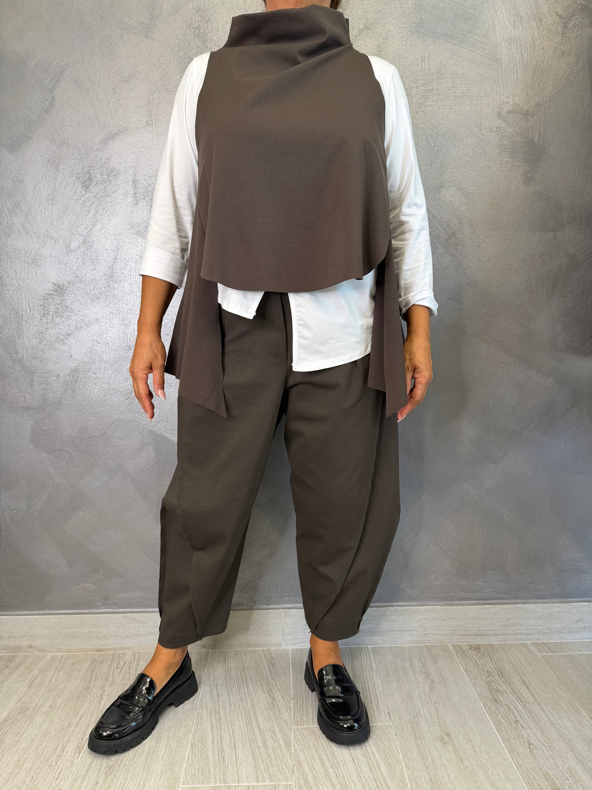 Gilet Wendy Marrone