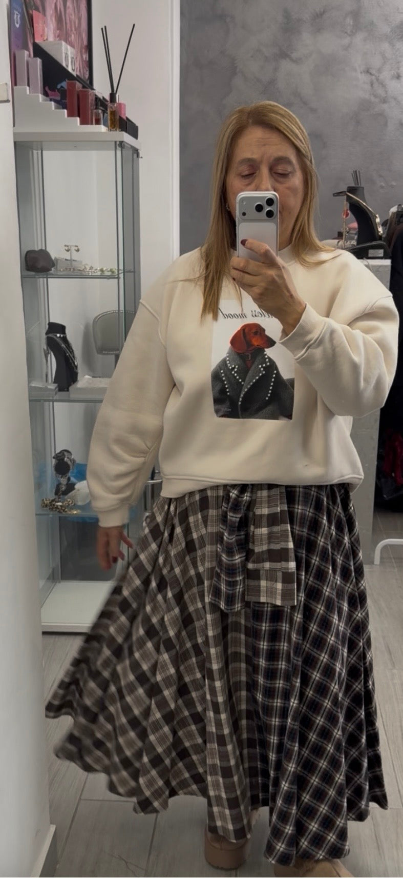 Felpa Timeless Mood Burro Vicolo