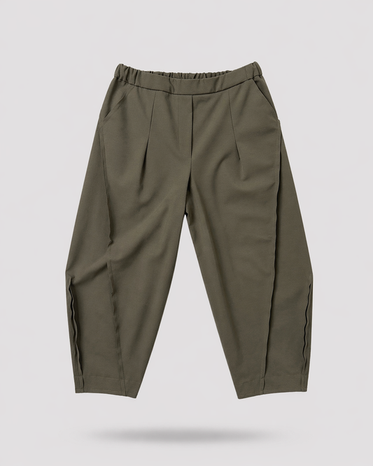 Pantalone Wendy Balloon Verde Militare