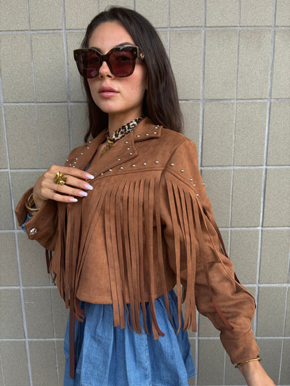 Giubbotto Coachella Cammello