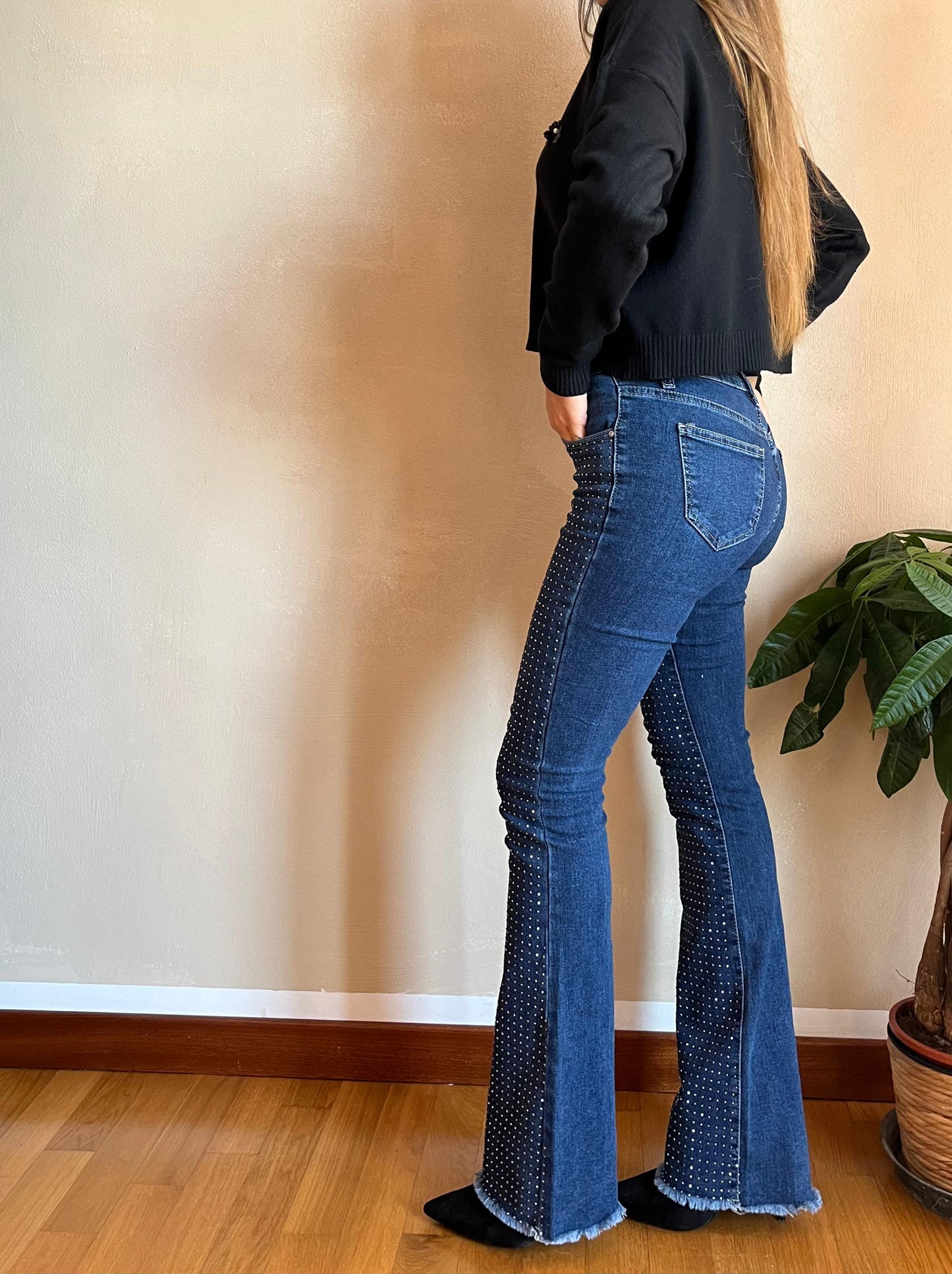 Jeans Shine A Zampa