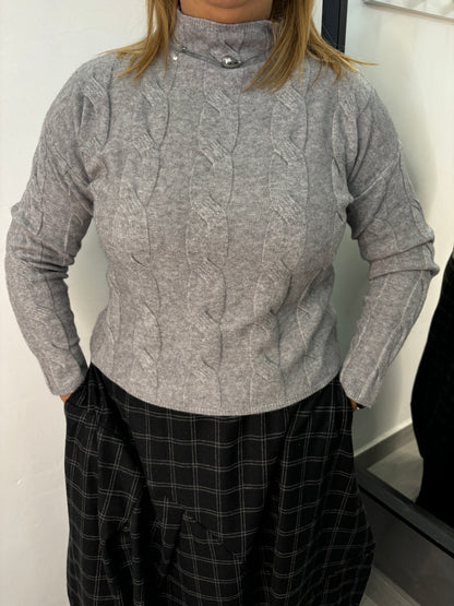 Maglione Iride Grigio