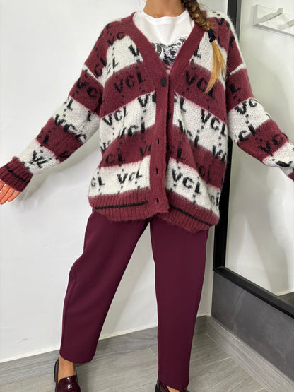 Cardigan VCL Burgundi Vicolo