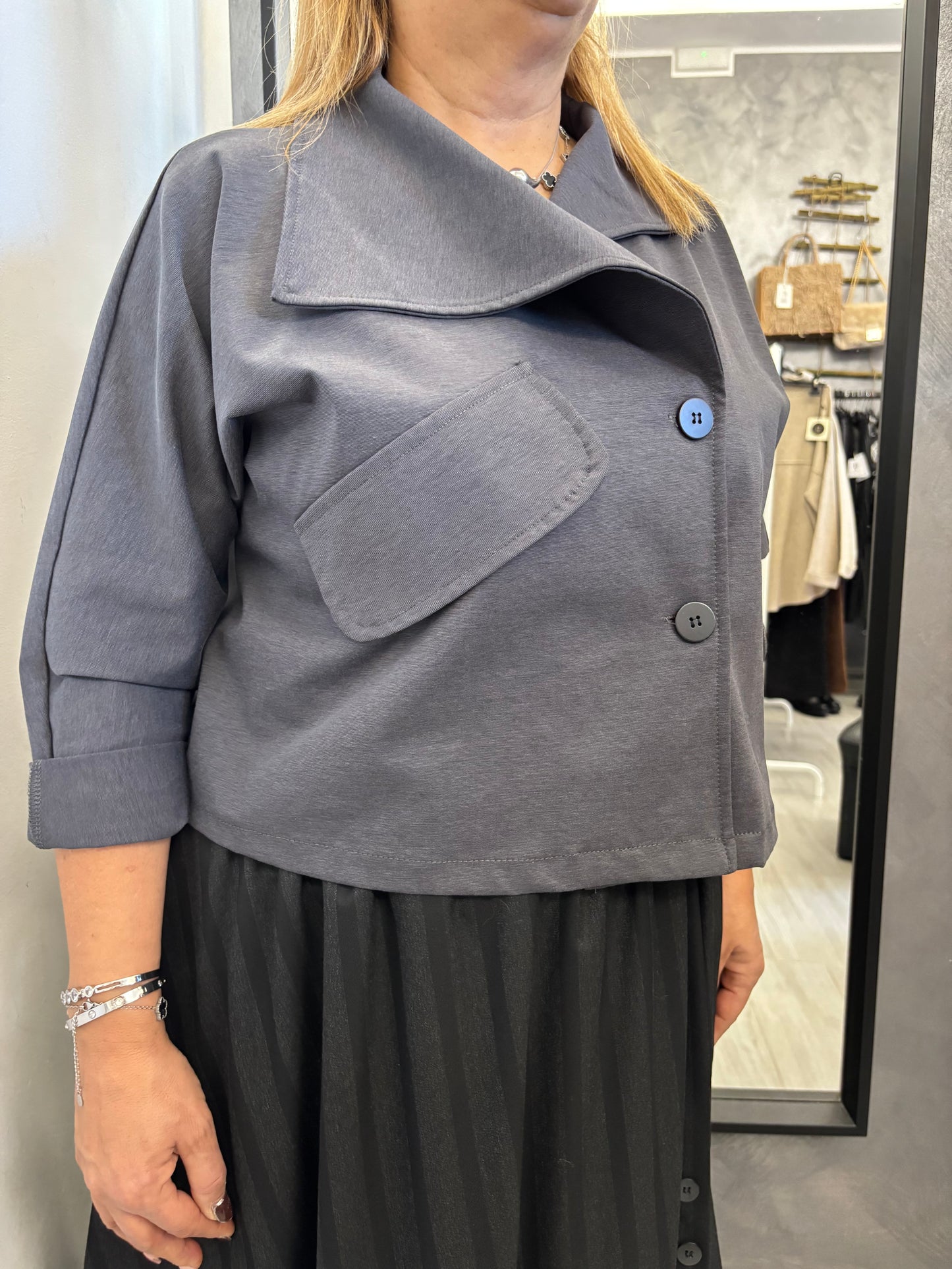 Giacca Sun Reverse Grigio Scuro