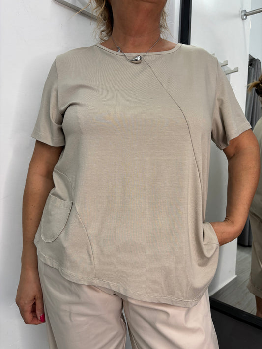 Maglia 158C Ambra Beige