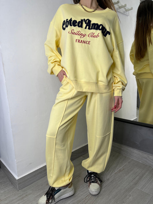 Pantalone Coted’ Amour Giallo