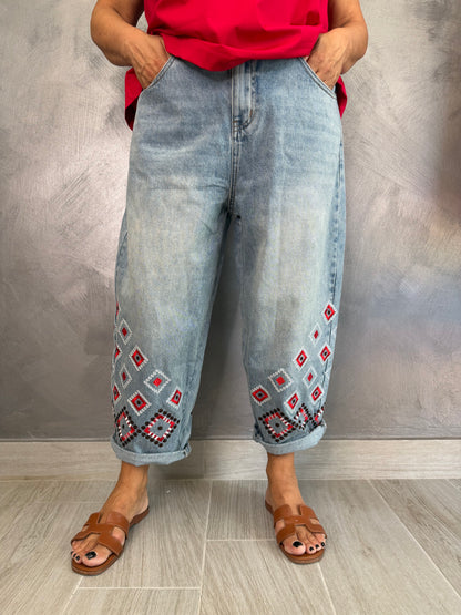 Jeans Wendy Rombi Rossi