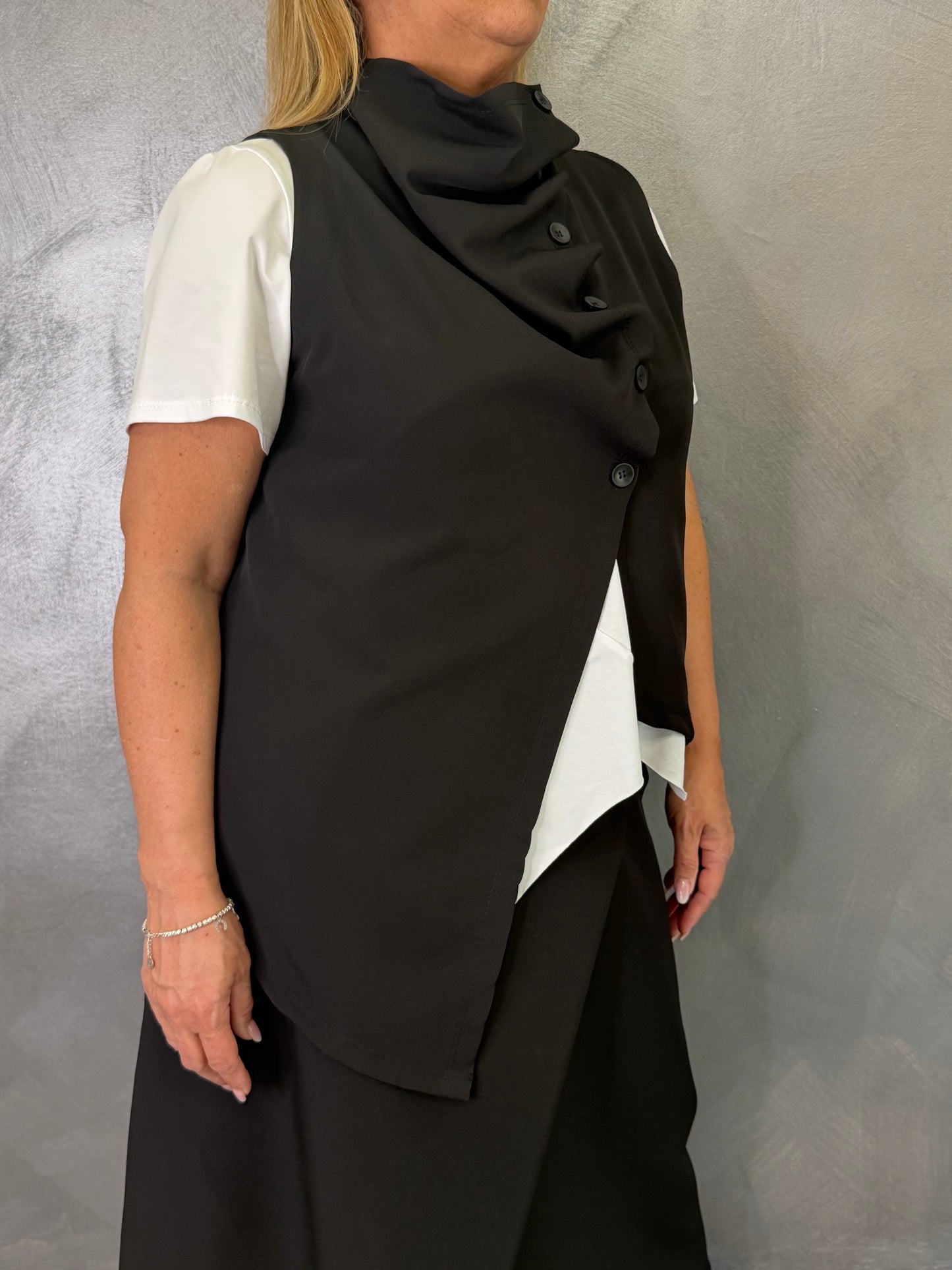 Gilet Aurea Nero