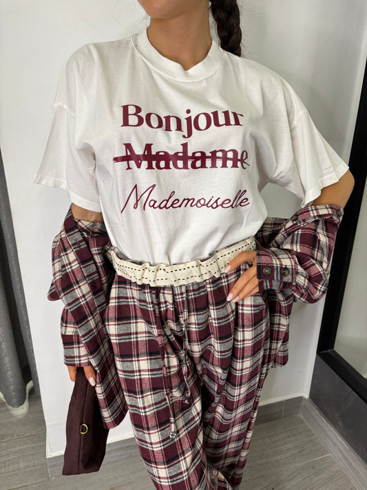 T-Shirt Bonjour Madame Vicolo