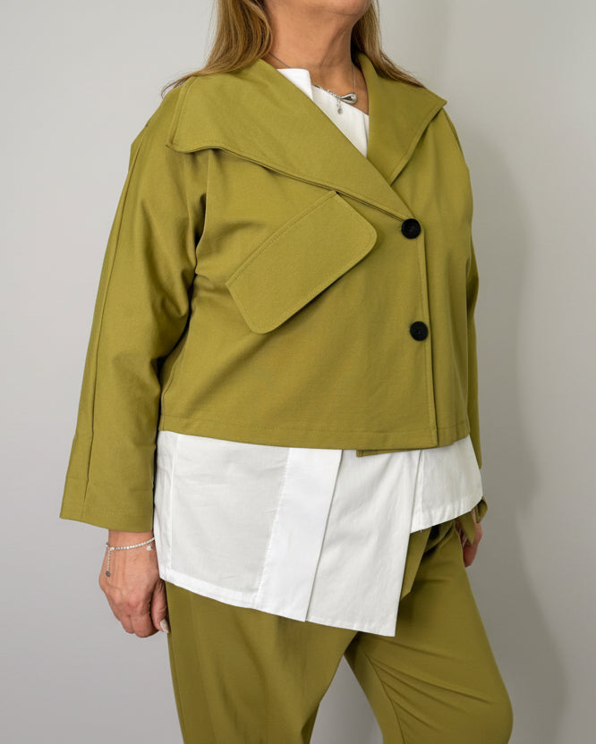 Giacca Sun Mirka Verde Olio