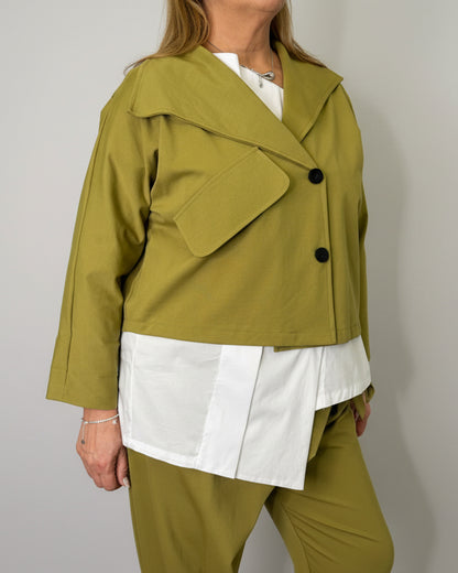 Giacca Sun Mirka Verde Olio