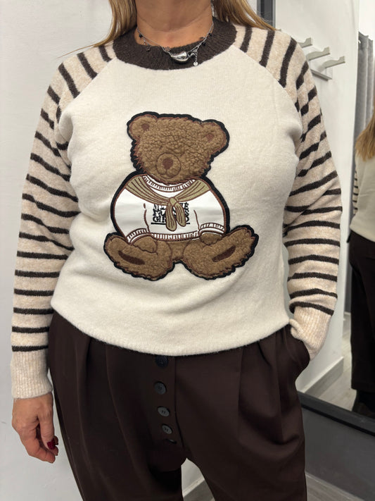 Maglione Burro Orsetto