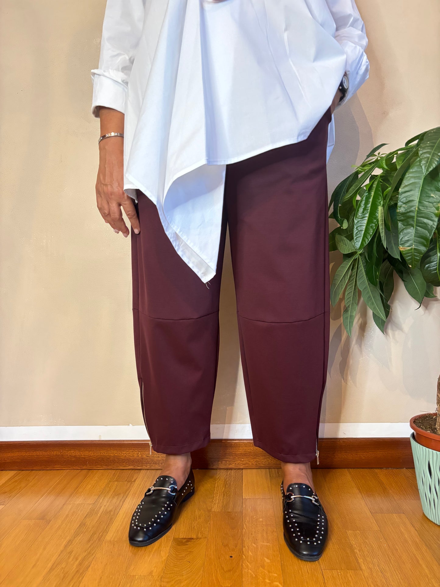 Pantalone Wendy Liz Bordeaux
