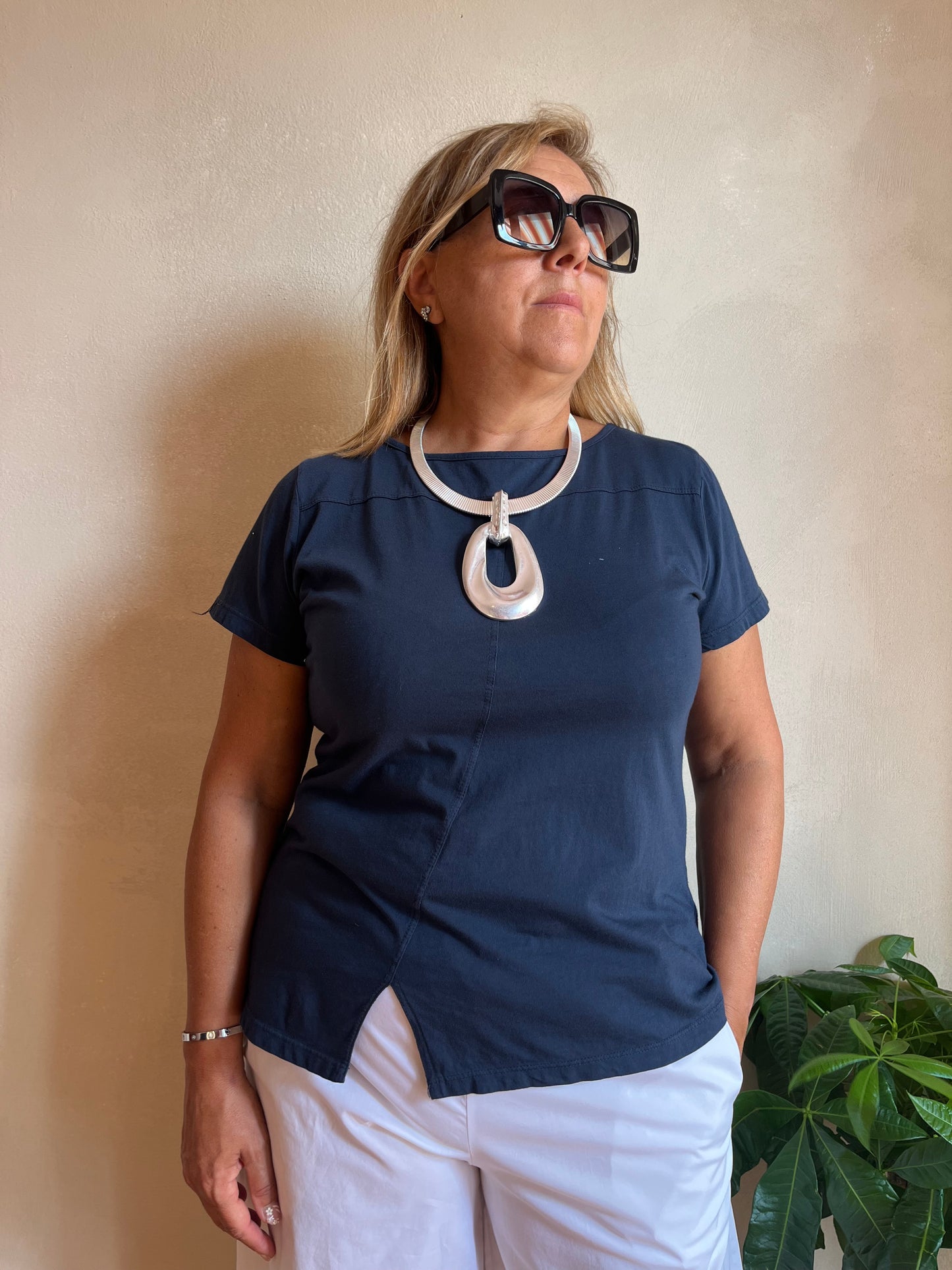 Maglietta Wendy Basic Blu