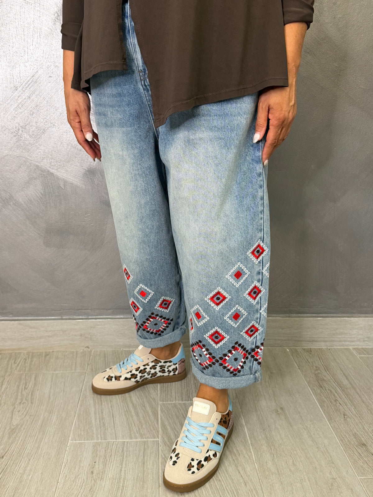 Jeans Wendy Rombi Rossi