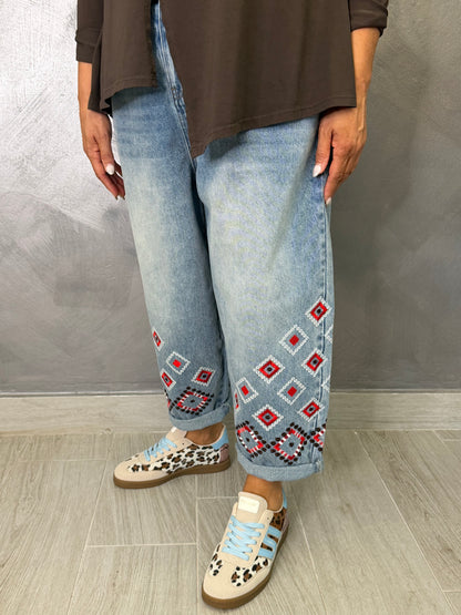 Jeans Wendy Rombi Rossi
