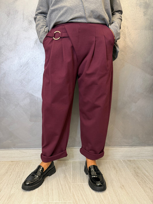 Pantalone 158C Adele Bordeaux