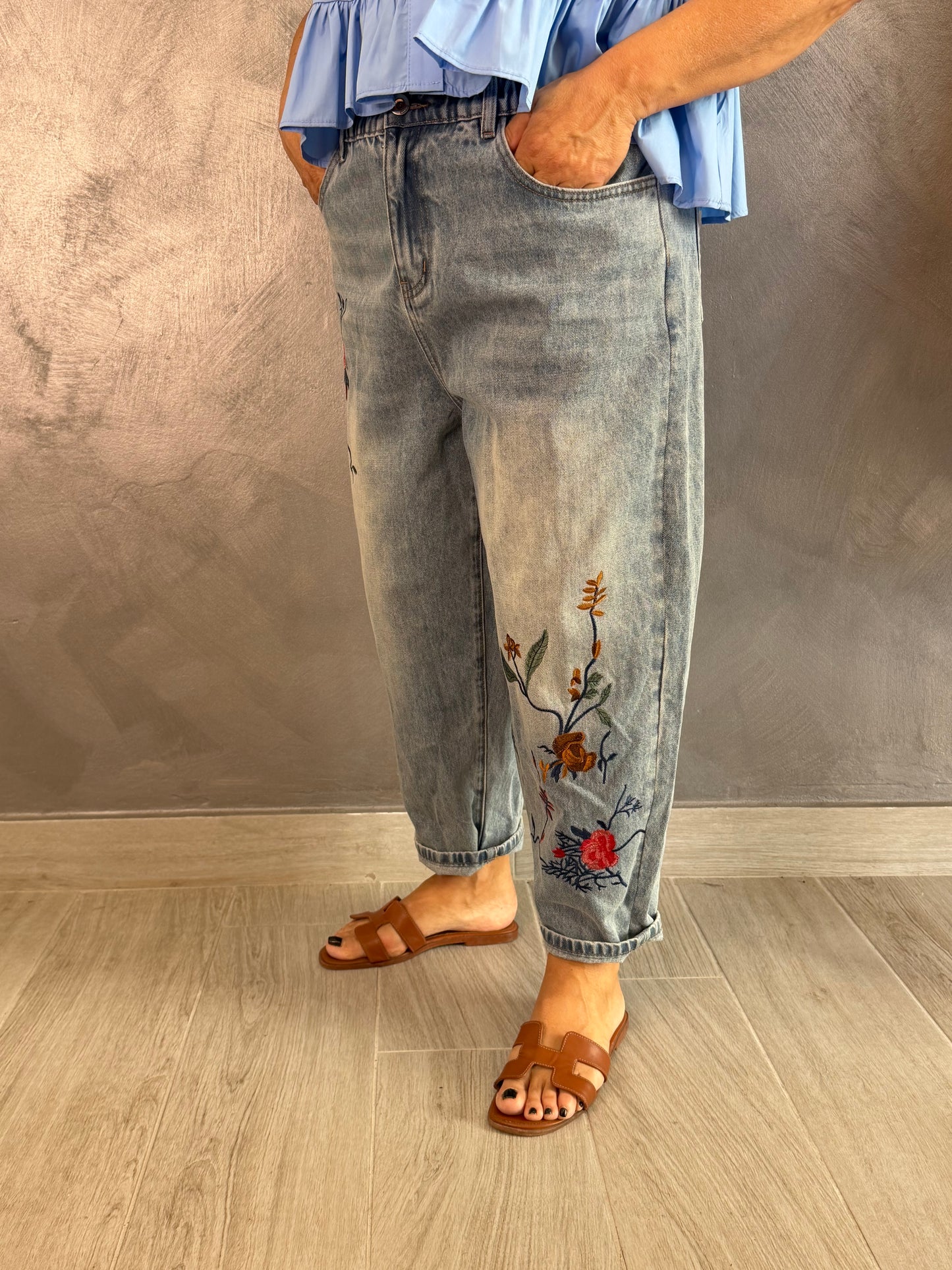 Jeans Wendy Floreali