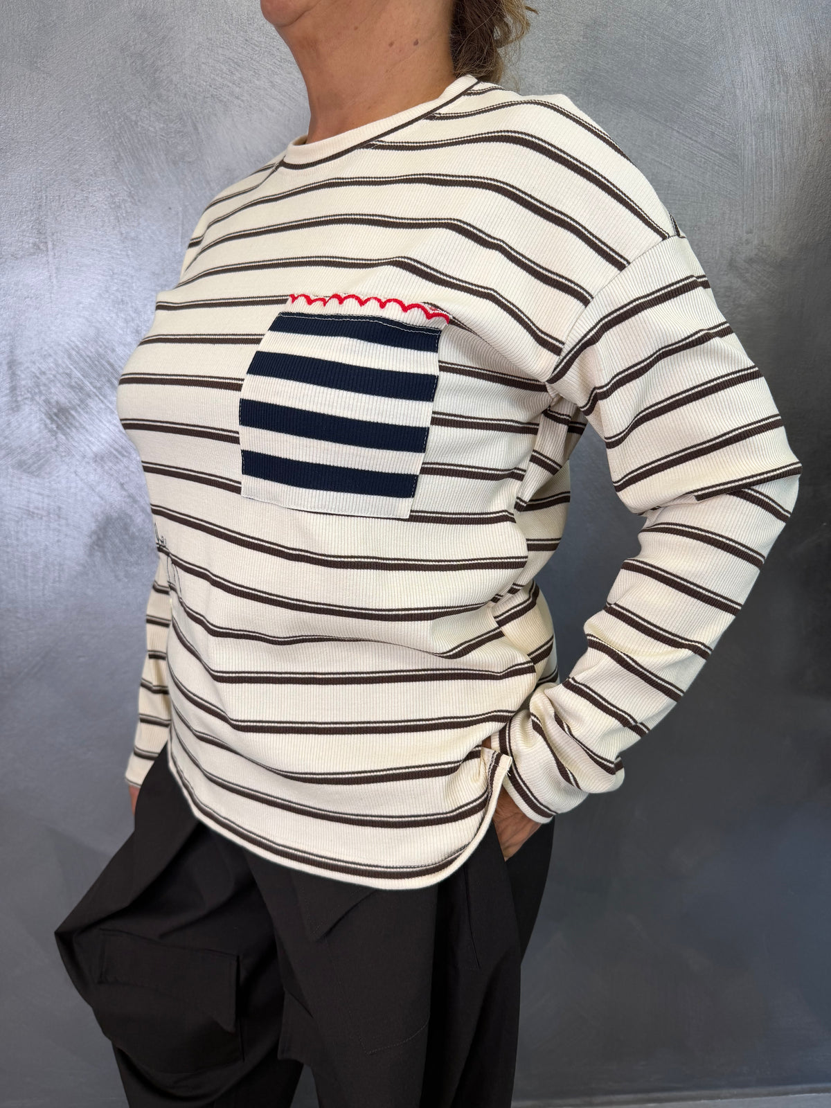 Maglia Pocket Stripes Vicolo