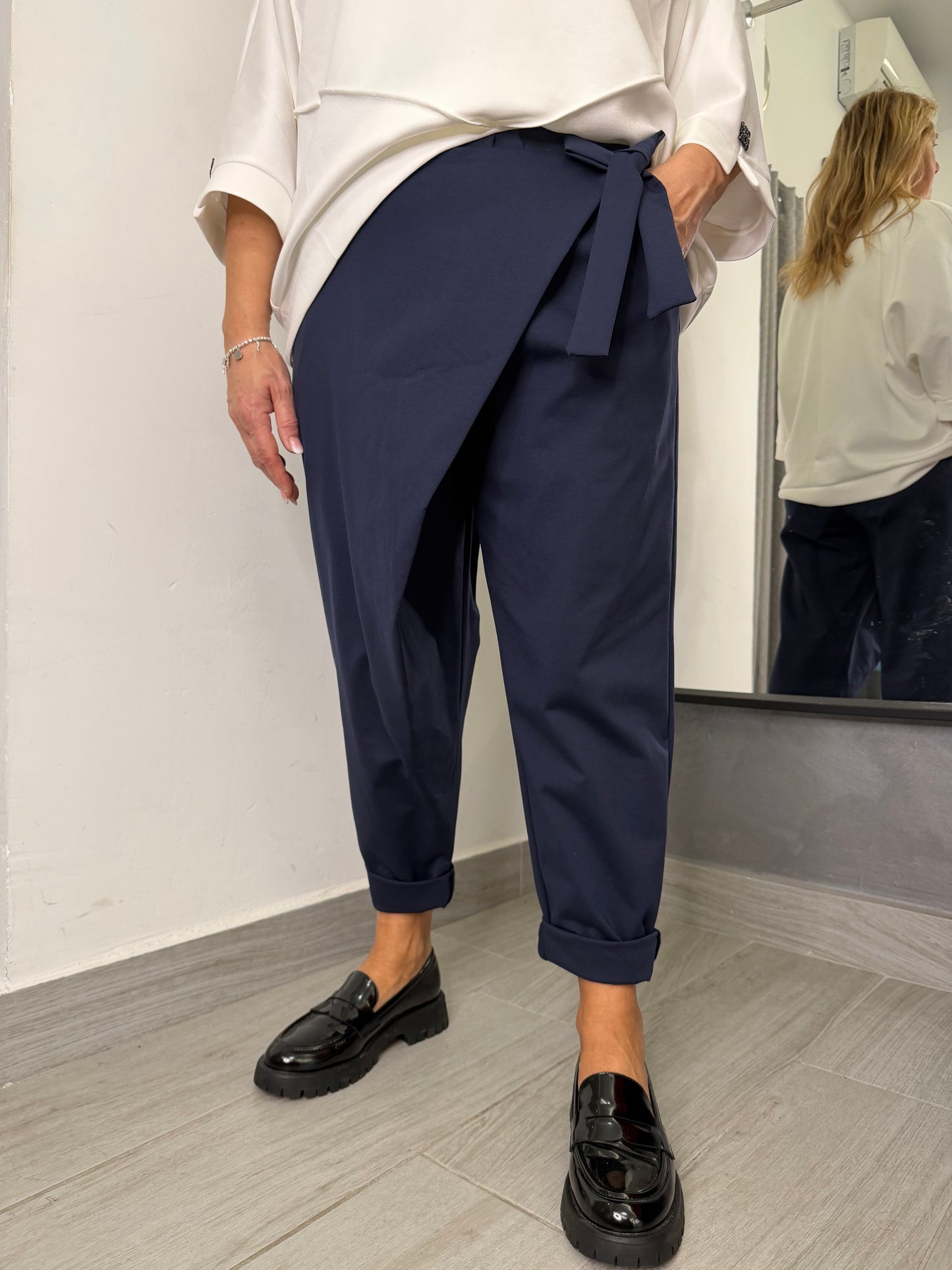 Pantalone Sun Pareo Blu