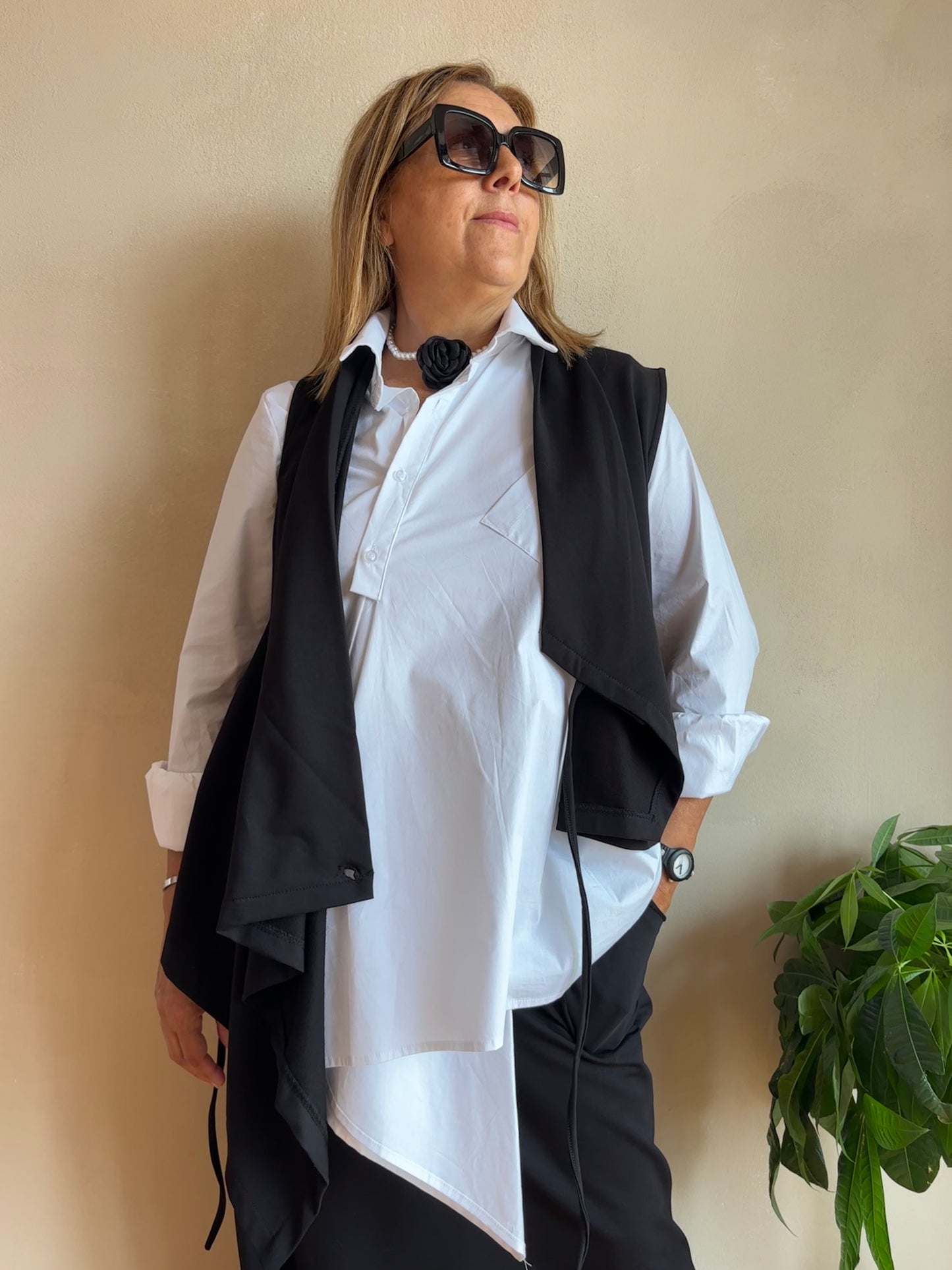 Gilet Sun Angie Nero