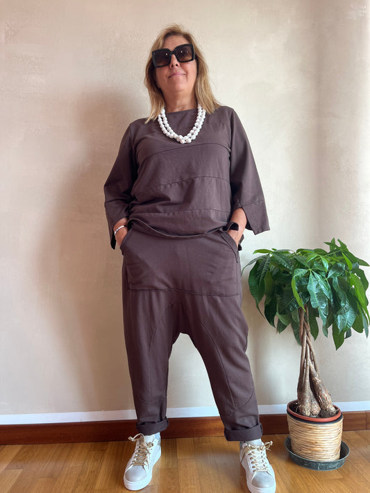 Pantalone Sun Shira Cioccolato