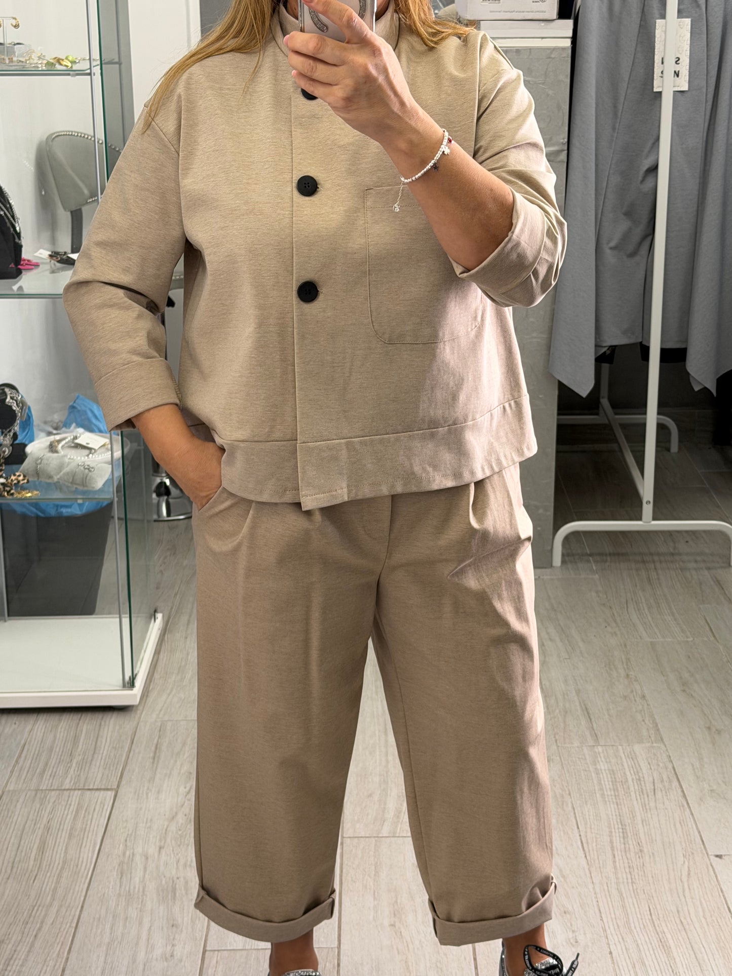 Pantalone Sun Jason Beige