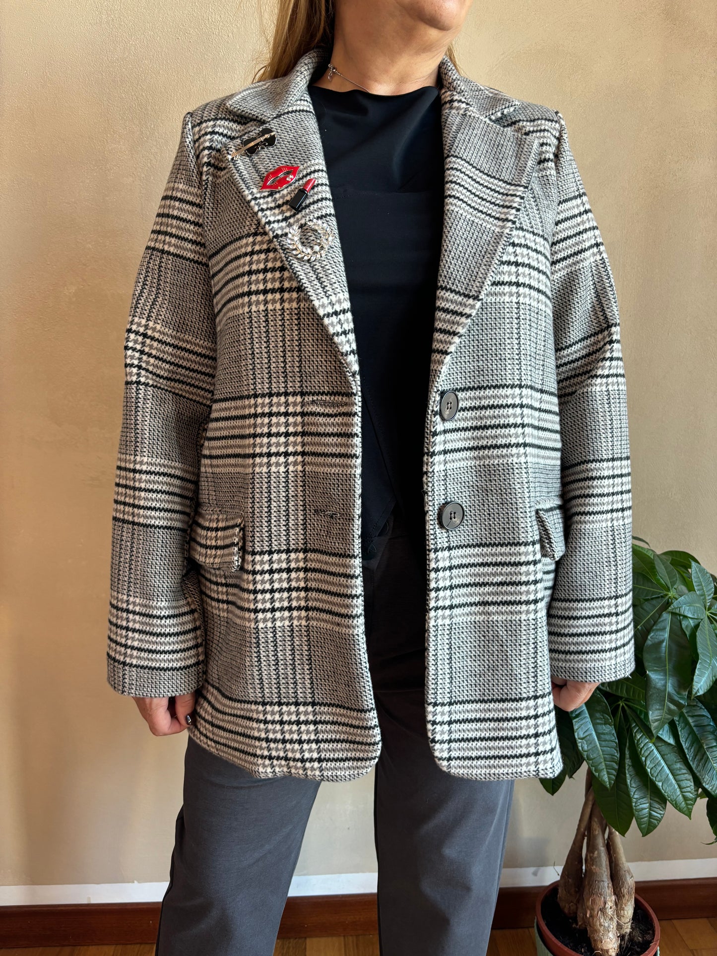 Giacca Glamour Grey