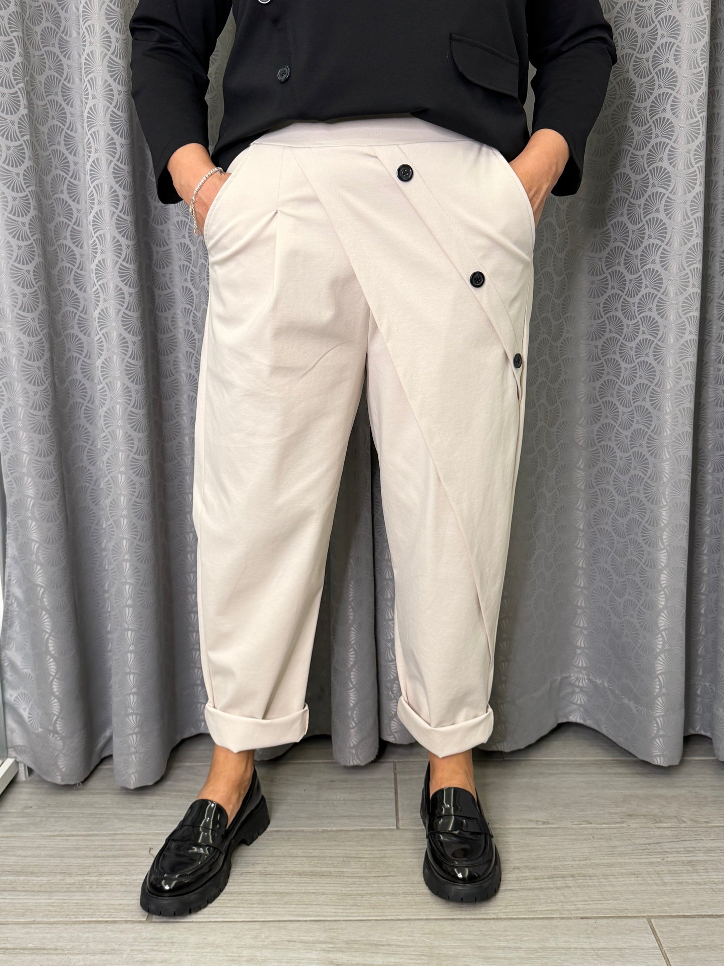 Pantalone 158C Daiana Beige