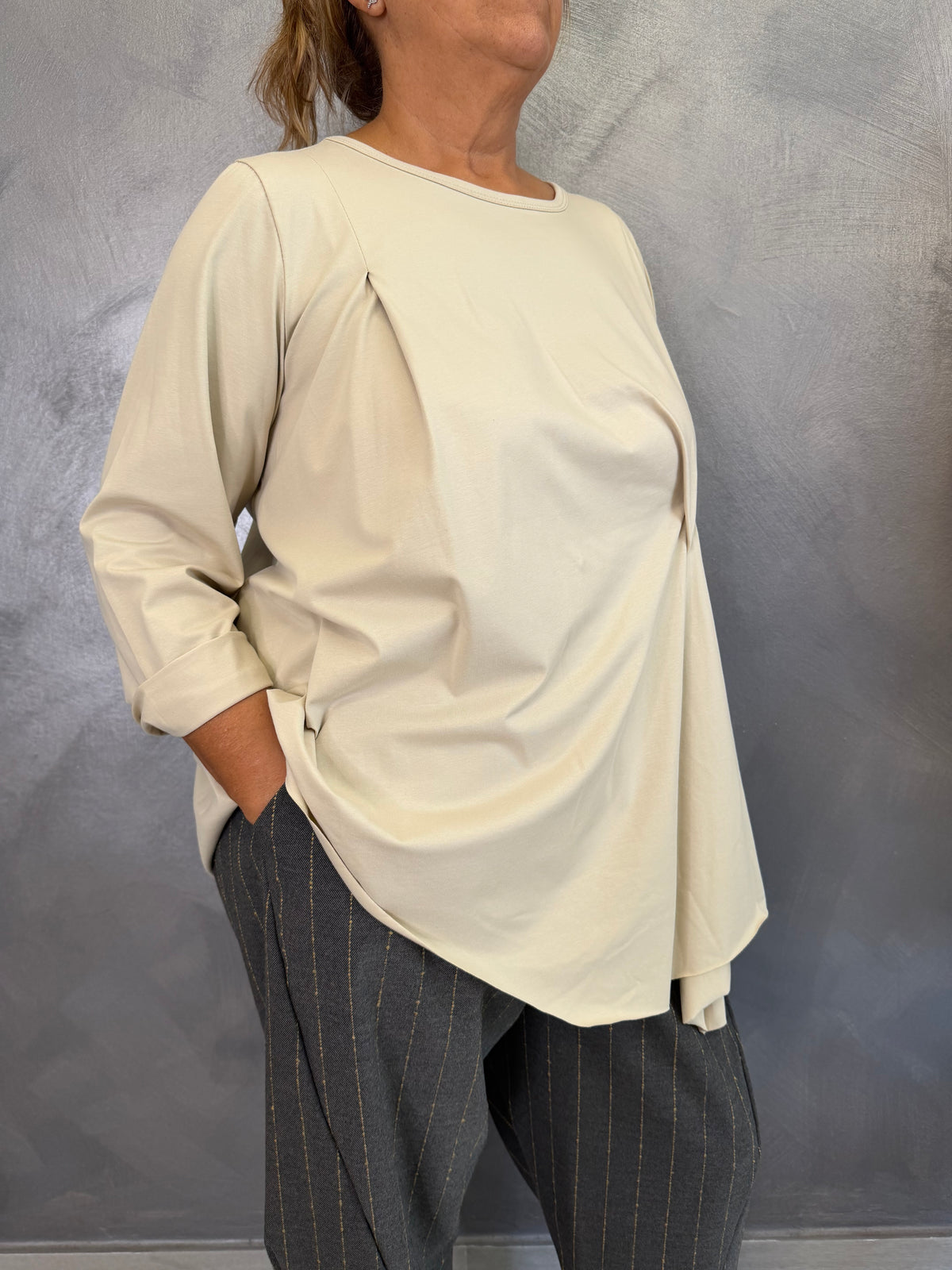 Maglia 158C Isabel Beige
