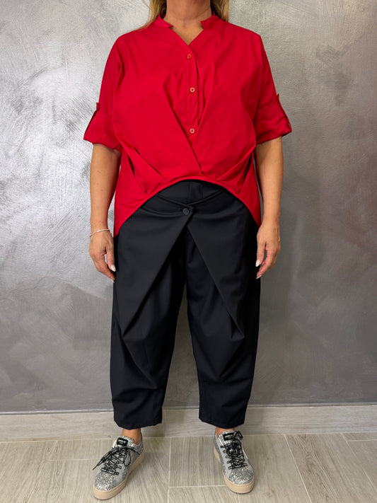 Pantalone Wendy Doppio Pareo Blu