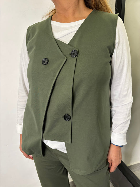 Gilet 158C Ely Verde