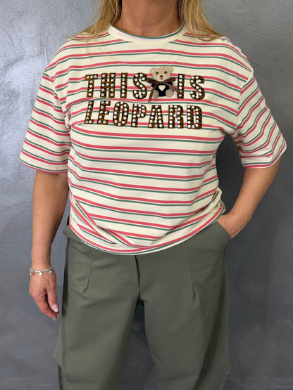 T-shirt This Is Leopard