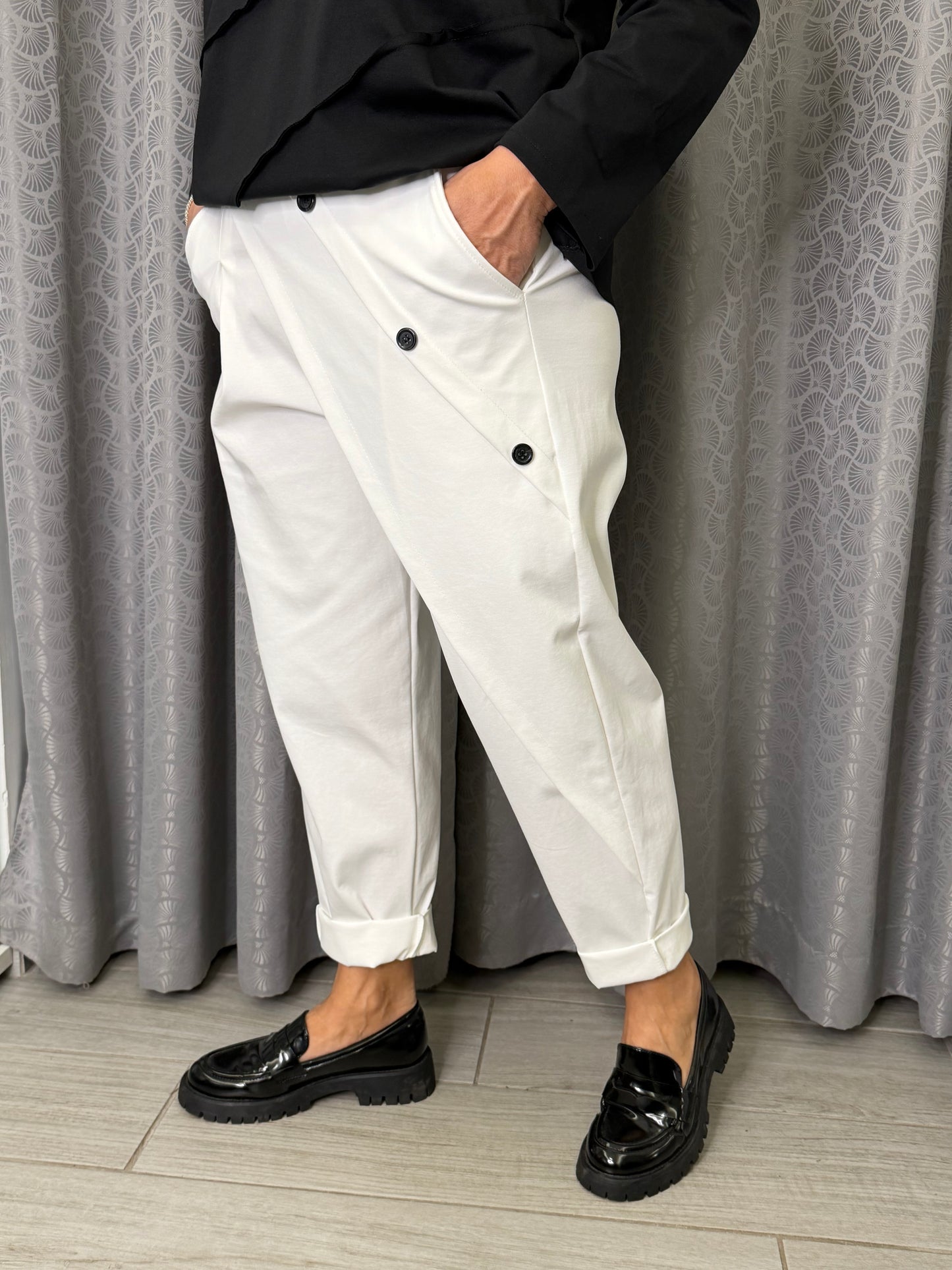 Pantalone 158C Daiana Bianca