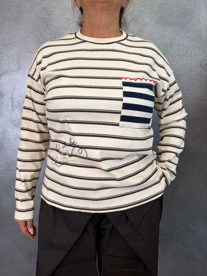 Maglia Pocket Stripes Vicolo