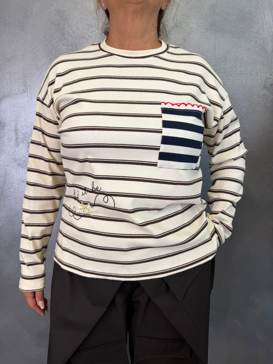 Maglia Pocket Stripes Vicolo