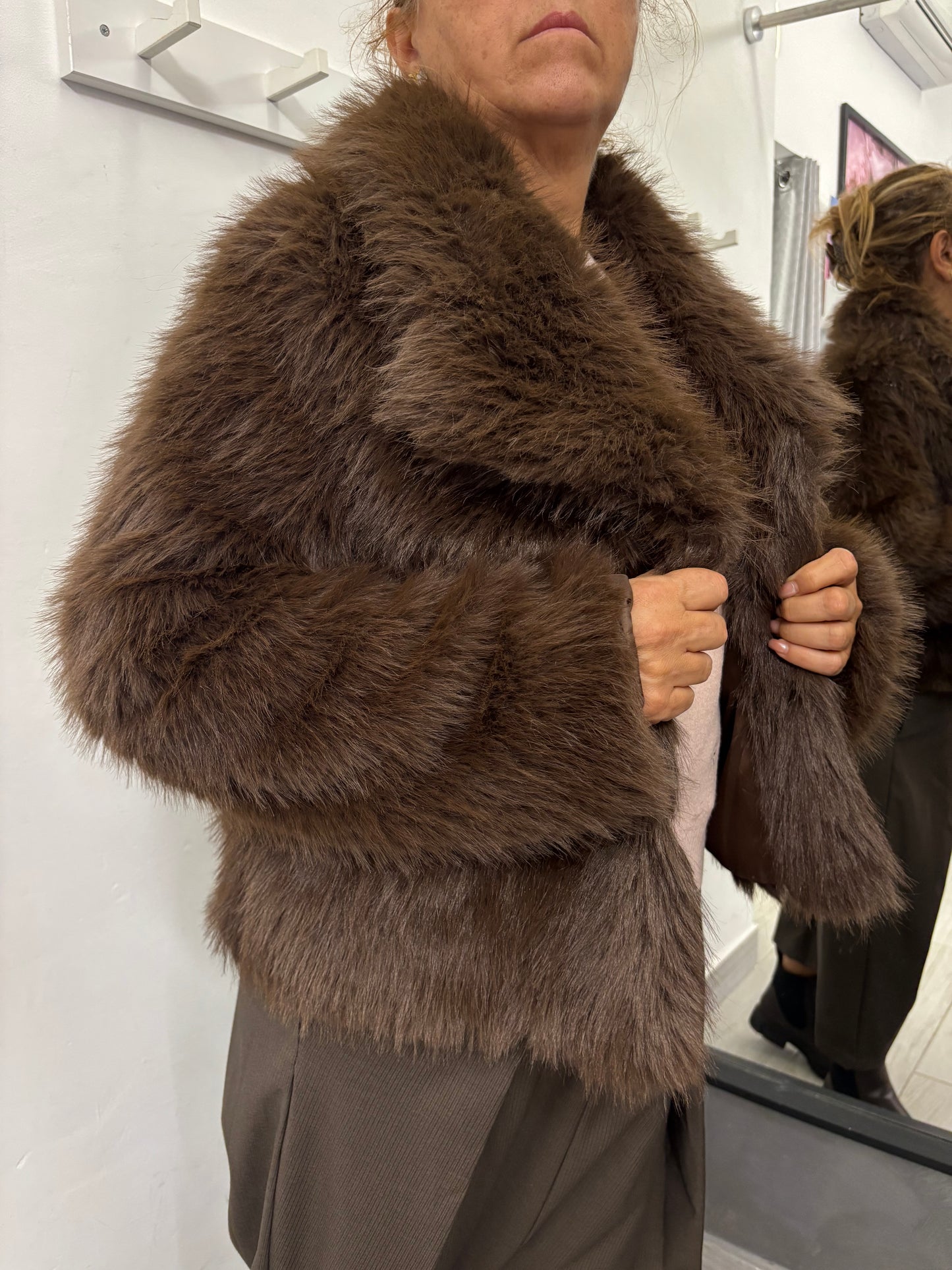 Pelliccia Nora Marrone