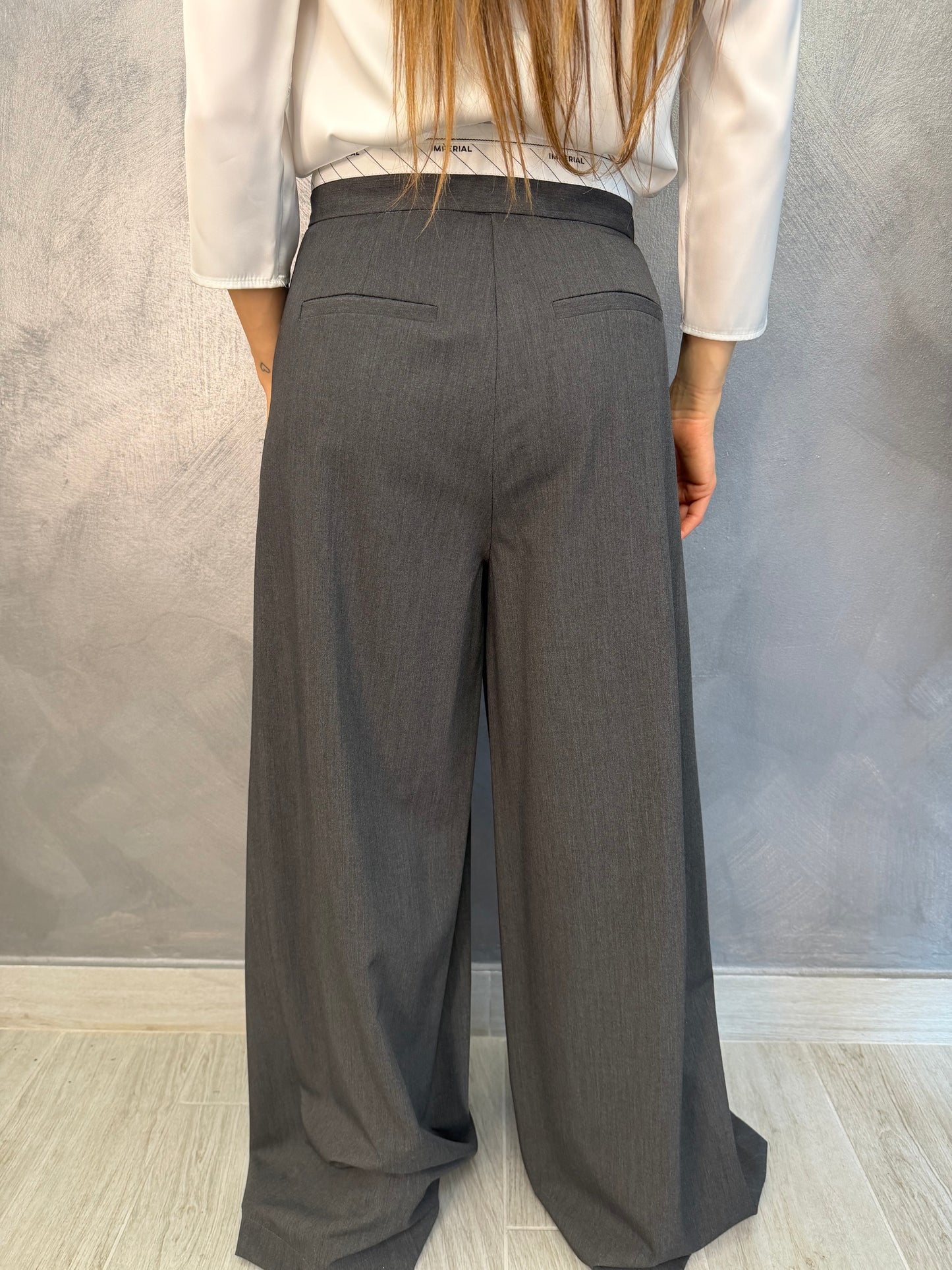 Pantalone Grigio Scuro Imperial