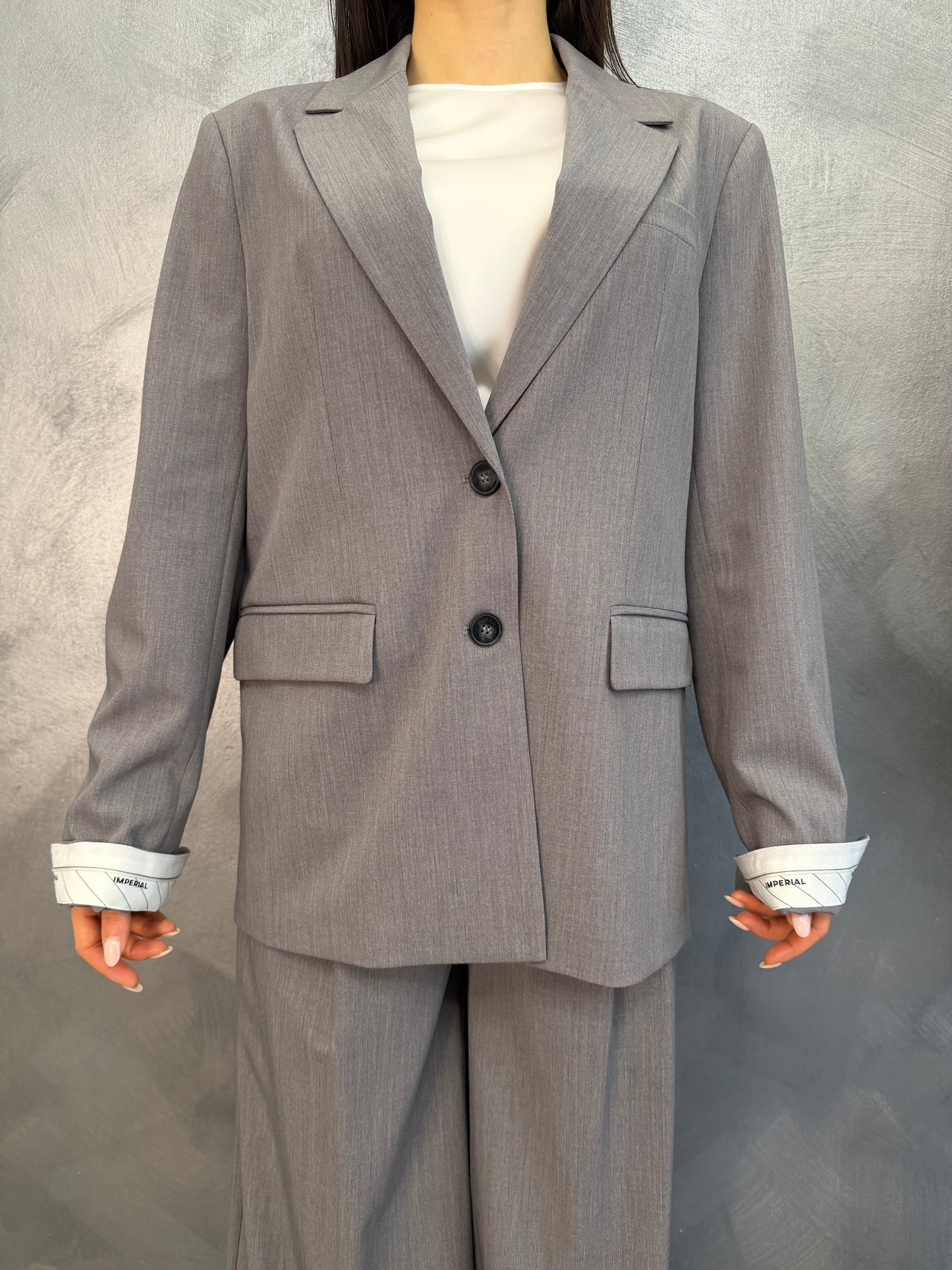 Giacca Grigio Chiaro Imperial