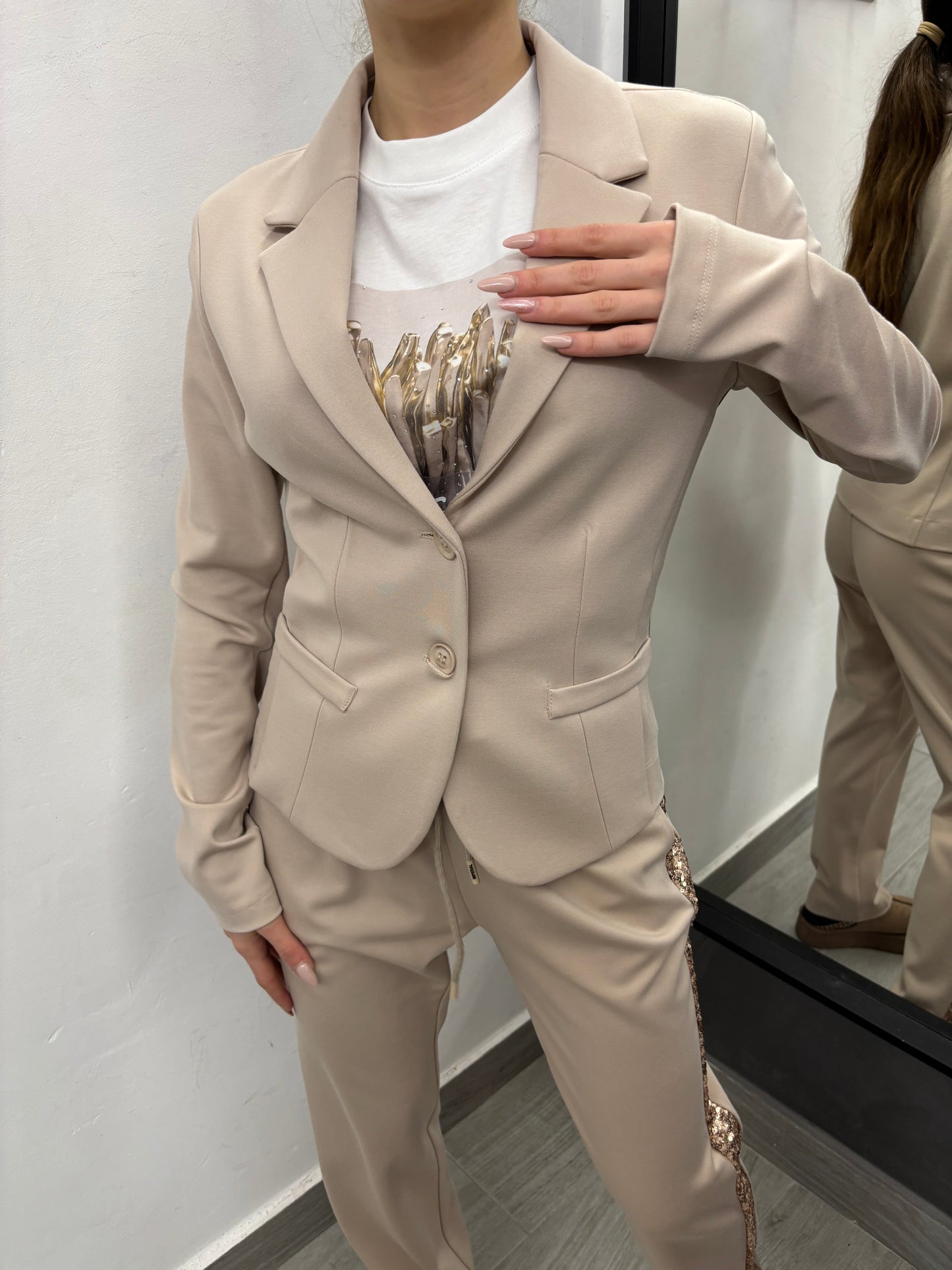Giacca Beige Imperial