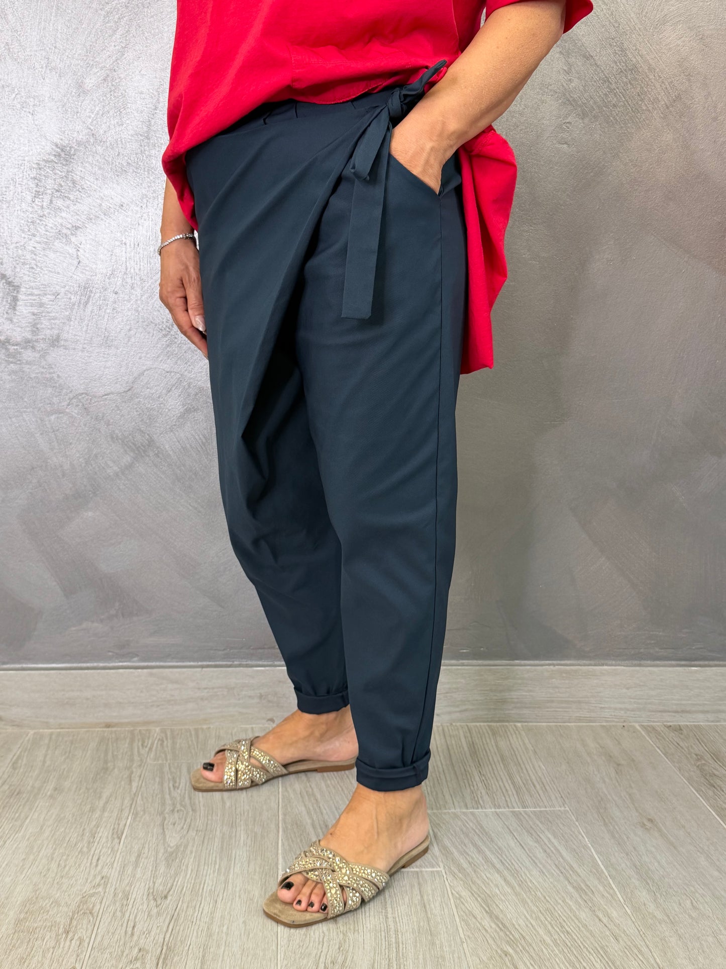 Pantalone Sun Pareo Summer Blu