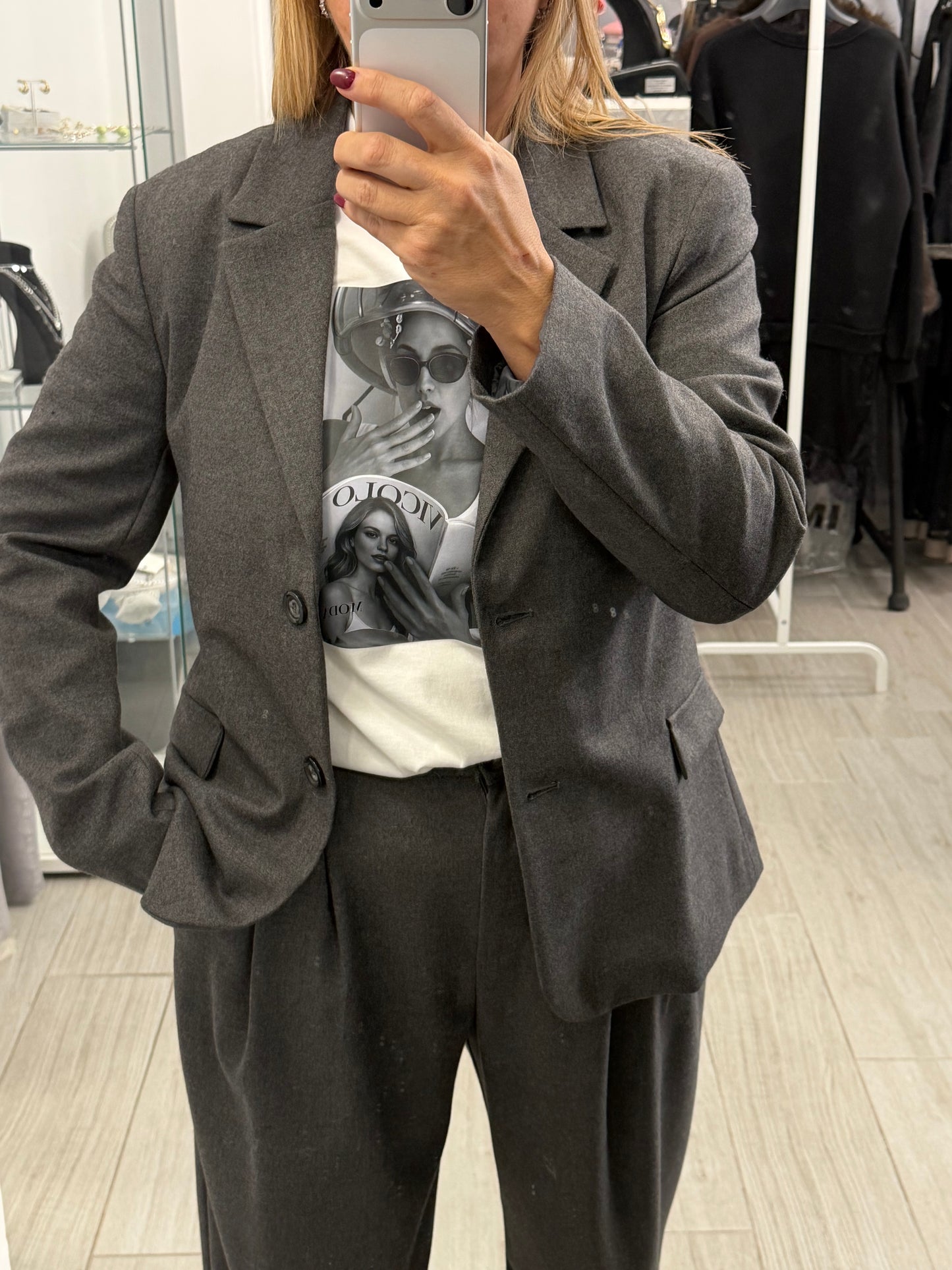 Giacca Grigia Vicolo