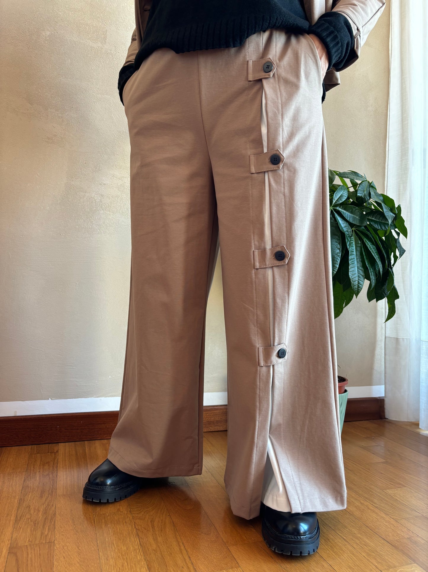 Pantalone Sun Giselle Beige Scuro