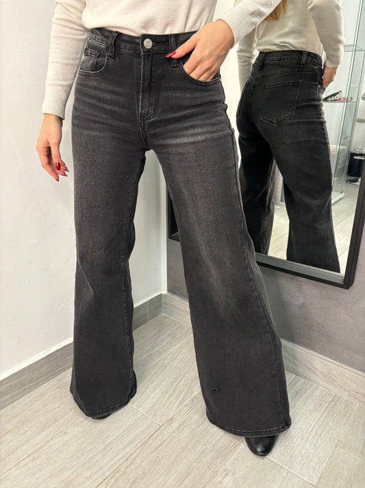 Jeans zampa larga