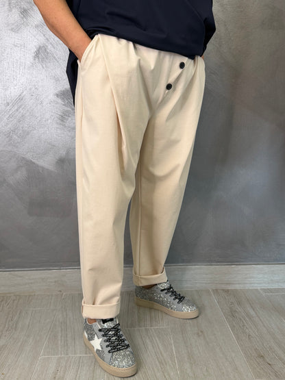 Pantalone 158C Isabel Beige