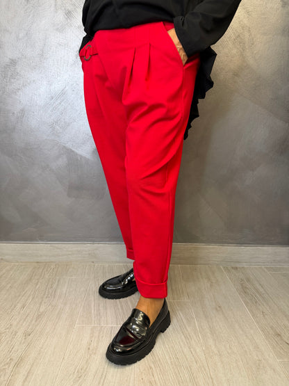 Pantalone 158C Adele Rosso
