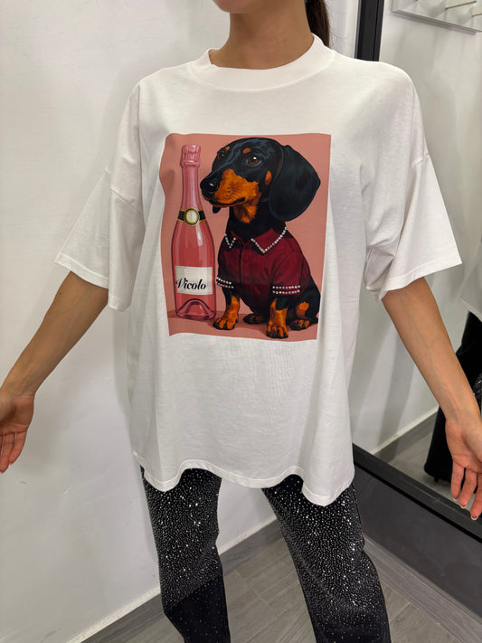 T-Shirt Bassotto Vicolo