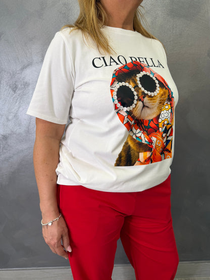 T-shirt Ciao Bella